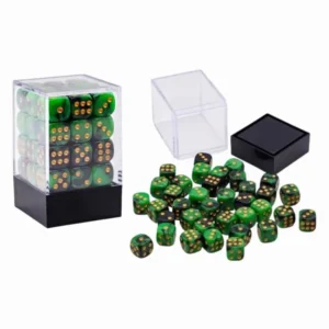 36PCS 0.47in Mini Dice Set with Box, D6 Standard 6 Sided Game Dice, Compatible with Yahtzee RPG D&D Board Games Classroom Teaching Dices Game Math Learning