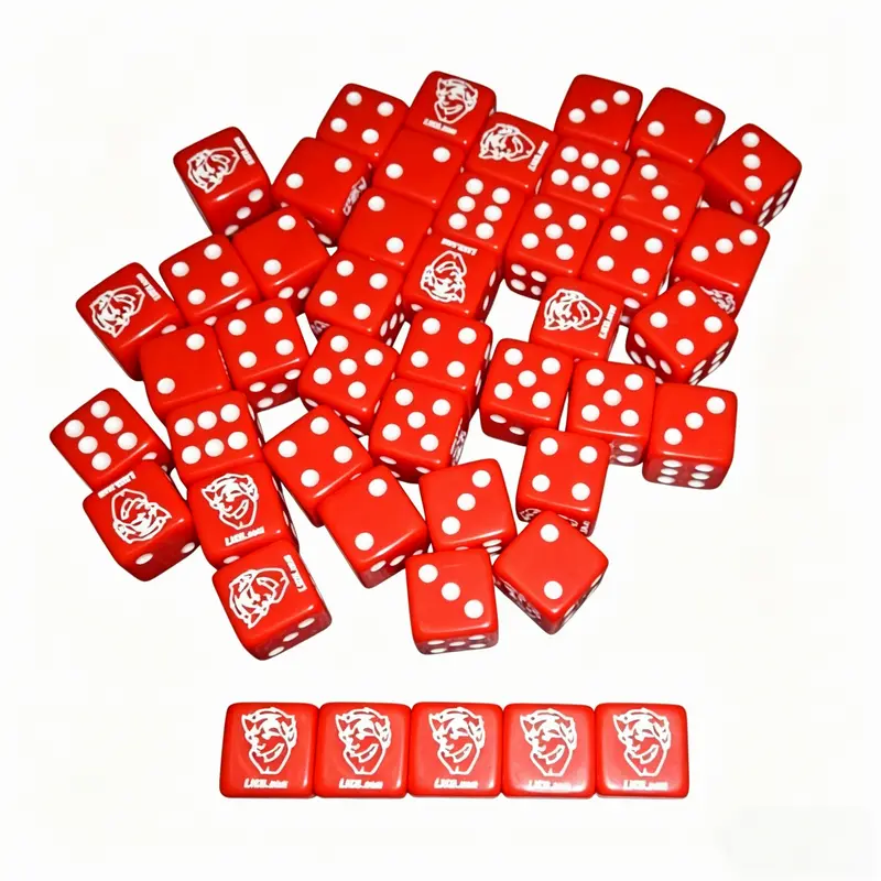 Customized logo dice