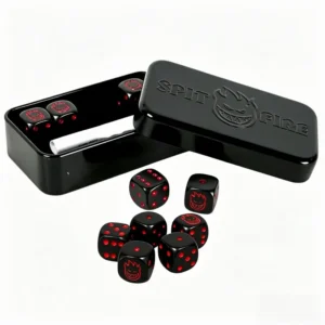 SPIT FIRE Customized pattern logo game dice set